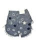 ONETEASPOON Stars Blue Denim Shorts Size 27 waist - photo 2