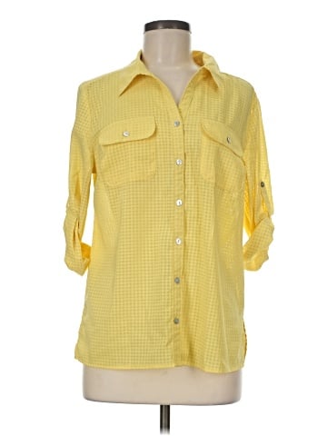 Notations 3/4 Sleeve Blouse (view 1)
