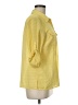 Notations 100% Polyester Houndstooth Yellow 3/4 Sleeve Blouse Size M - photo 4