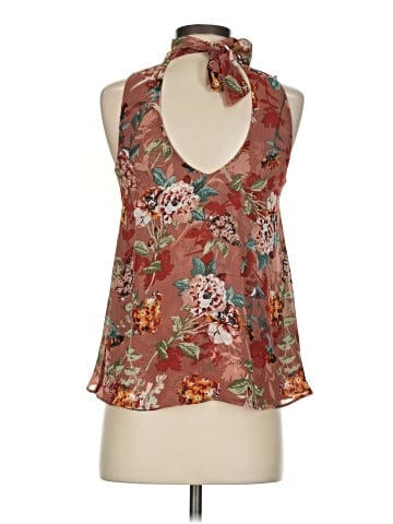 Sun & Shadow Sleeveless Blouse (view 2)