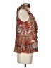 Sun & Shadow 100% Polyester Brown Sleeveless Blouse Size XS - photo 4