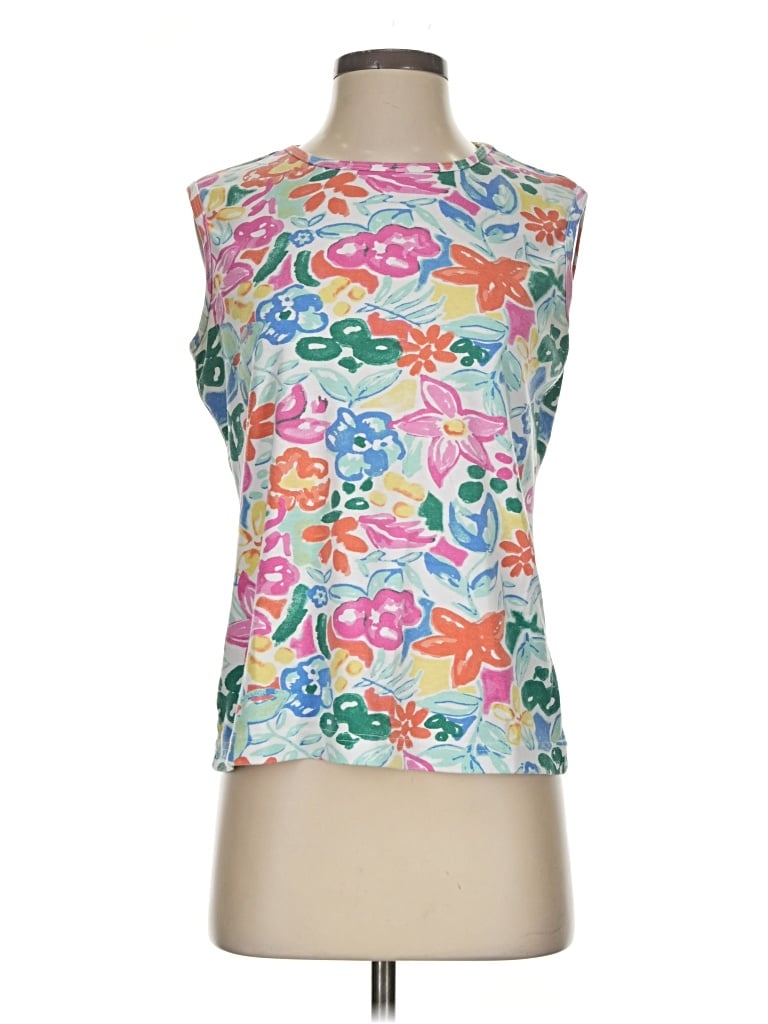 Pre-owned Blair Sleeveless T-shirt In Teal