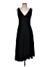 Theory Solid Black Cocktail Dress Size 8 - photo 1