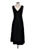 Theory Solid Black Cocktail Dress Size 8 - photo 2