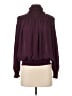 Venus Burgundy Long Sleeve Blouse Size XS - photo 1