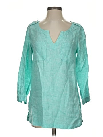 Lands' End 3/4 Sleeve Blouse (view 1)
