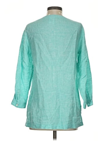 Lands' End 3/4 Sleeve Blouse (view 2)