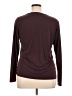 Cherokee 100% Polyester Burgundy Long Sleeve Top Size XL - photo 2
