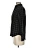 Rails 100% Rayon Houndstooth Black Long Sleeve Blouse Size XS - photo 5