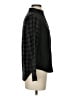 Rails 100% Rayon Houndstooth Black Long Sleeve Blouse Size XS - photo 4