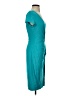 Cache Teal Cocktail Dress Size S - photo 4