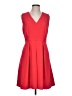 Draper James Solid Red Cocktail Dress Size 10 - photo 1