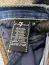 7 For All Mankind Chevron-herringbone Blue Jeans Size 24 waist - photo 8