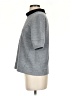 Tibi Gray Short Sleeve Top Size S - photo 5