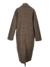 Zara 100% Recycled Polyester Brown Coat Size S - photo 2