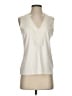 AKRIS Ivory Sleeveless Silk Top Size S (estimated) - photo 1