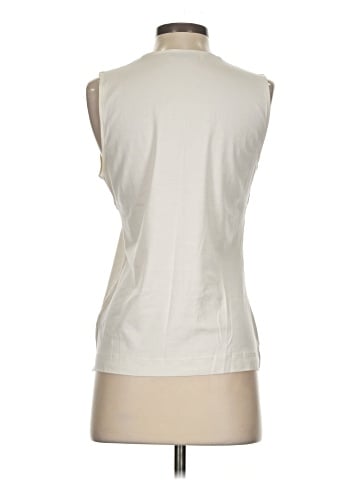 AKRIS Sleeveless Silk Top (view 2)