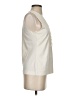 AKRIS Ivory Sleeveless Silk Top Size S (estimated) - photo 4