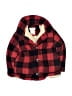 Joe Fresh 100% Cotton Plaid Red Coat Size 12-18 mo - photo 1
