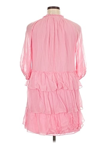 Alice + Olivia 3/4 Sleeve Silk Top (view 2)