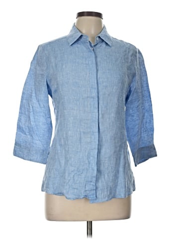 Weekend Max Mara 3/4 Sleeve Button-Down Shirt (view 1)