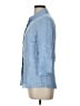 Weekend Max Mara Blue 3/4 Sleeve Button-Down Shirt Size 10 - photo 5
