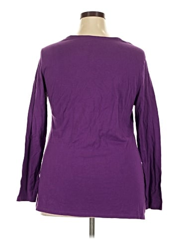 Just My Size 3/4 Sleeve T-Shirt (view 2)
