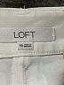 Ann Taylor LOFT Solid Ivory Shorts Size 16 - photo 3