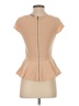 Alice + Olivia Tan Short Sleeve Top Size S - photo 2