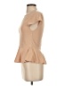 Alice + Olivia Tan Short Sleeve Top Size S - photo 5