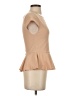Alice + Olivia Tan Short Sleeve Top Size S - photo 4
