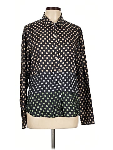 Nice Things Paloma S. Long Sleeve Silk Top (view 1)