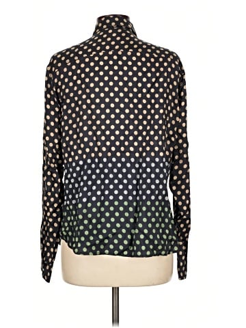 Nice Things Paloma S. Long Sleeve Silk Top (view 2)