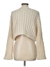 Cotton Candy LA Metallic Ivory Cardigan Size L - photo 2