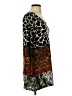 Atmosphere Animal Print Brown Casual Dress Size S - photo 4