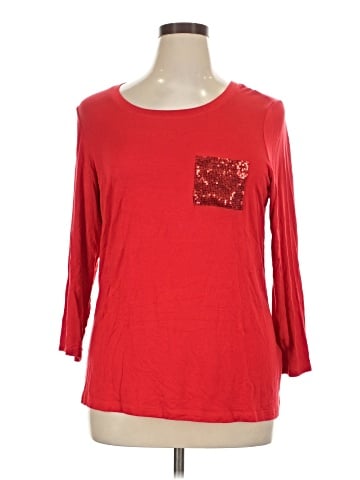 Ellen Tracy 3/4 Sleeve T-Shirt (view 1)