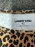 Lands' End 100% Cotton Animal Print Brown Tank Top Size M (tall) - photo 7