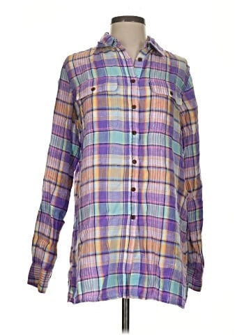 Lands' End Long Sleeve Button-Down Shirt (view 1)
