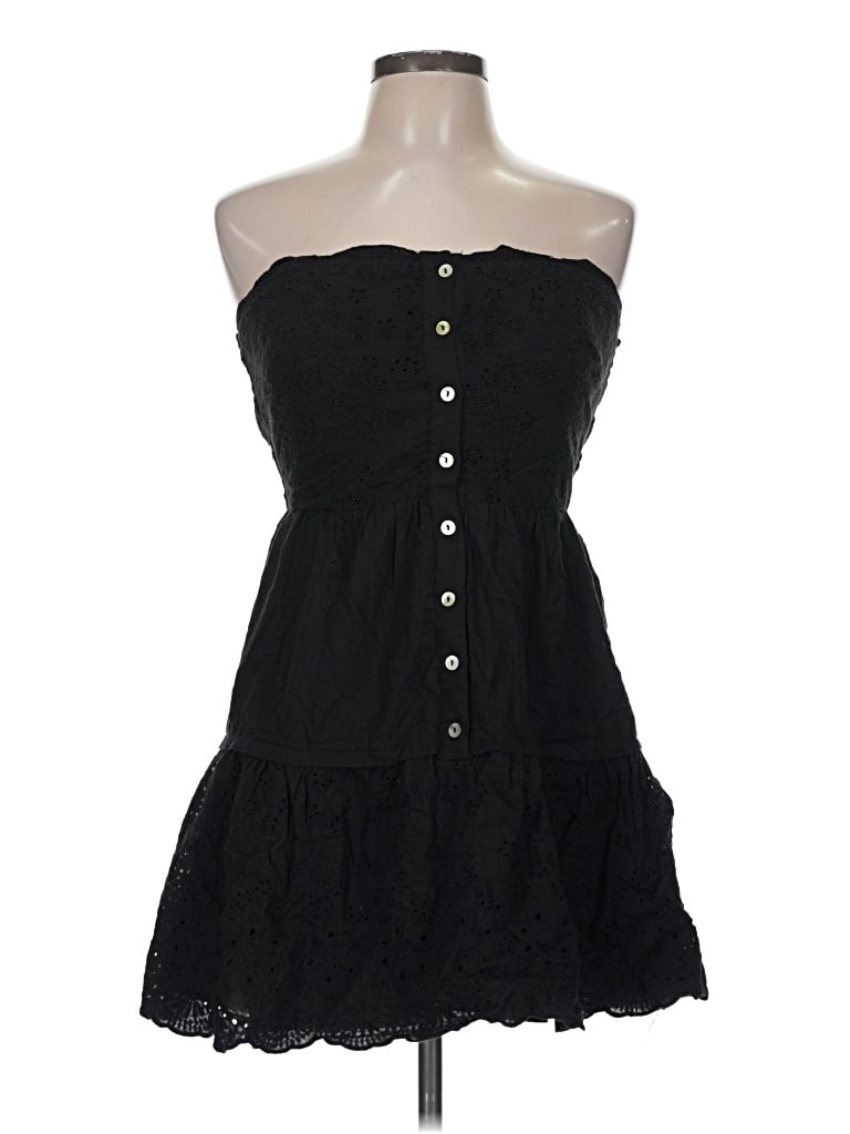 Pre-owned Papermoon Casual Dress In Black