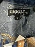Thrill 100% Cotton Blue Denim Jacket Size M - photo 6