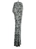 BCBGMAXAZRIA Paisley Silver Active Pants Size S - photo 4