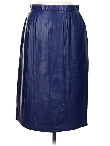 Evan Davies Leather Skirt (view 1)