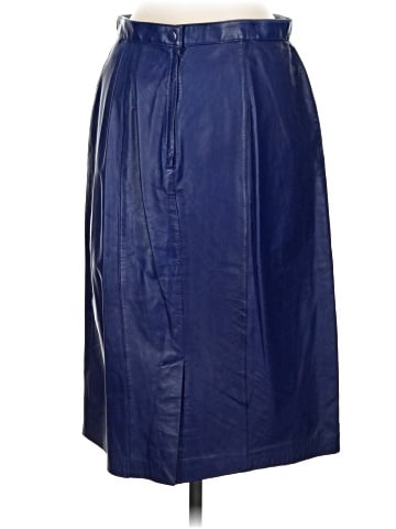 Evan Davies Leather Skirt (view 2)