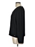 T Tahari 100% Polyester Black Long Sleeve Blouse Size L - photo 5