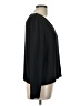 T Tahari 100% Polyester Black Long Sleeve Blouse Size L - photo 4