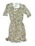Veronica Beard 100% Silk Floral Green Gray Cocktail Dress Size 0 - photo 1
