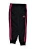 Adidas 100% Polyester Black Track Pants Size 4T - photo 1