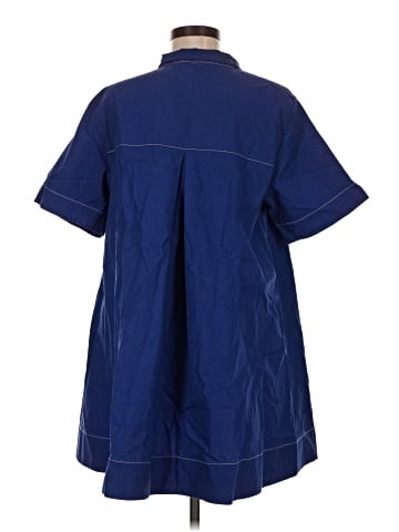 Maeve Short Sleeve Button-Down Shirt (view 2)