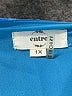 Entro 100% Polyester Blue 3/4 Sleeve Blouse Size 1X - photo 7