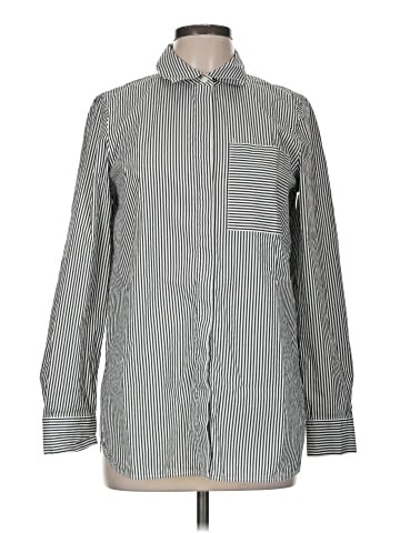Lafayette 148 New York Long Sleeve Button-Down Shirt (view 1)
